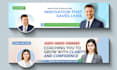 design custom linkedin banner, profile picture, featured sections