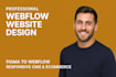 do professional webflow, website design, figma to webflow, responsive ecommerce