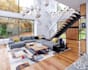 renovate modern kitchen,render dining area,open plan layout,home interior design