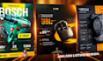 design eye catching posters and modern flyers design