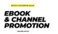 do ebook marketing and promotion