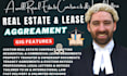 write real estate contracts, lease agreements, property documents, legal letter