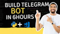 crate telegram ai moderator bot with python code in a day