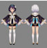 do pixel art anime characters