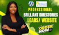 setup brilliant directory directory website business directory directory website