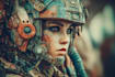 design stunning sci fi portrait art