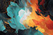 create digital oil abstract art