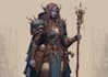 create fantasy, concept art and background