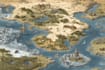 create a fantasy map illustratio