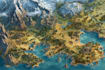 make fantasy map illustration
