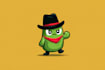 draw an original mascot or cartoon character in vector