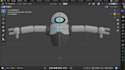 do 3d rigging adjustments in blender and maya