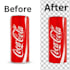 do professional retouching, background change, and remove object