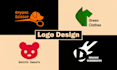 design a professional minimalist logo tailored to your brand