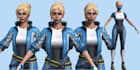 create stylized 3d character model, game ready or 3d printing
