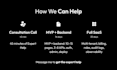 develop your saas, web app, mvp, ai saas