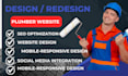 design painter website, handyman and construction website design