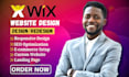 do wix website design and redesign , wix sites, for ecommerce store, medicare