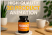create 3d amazon product animation with lifestyle scenes