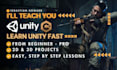 unity tutoring and game development with unity