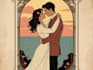 make romantic book cover design