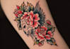 make you a cool engraving style blackwork tattoo design