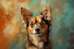 draw watercolor pet portrait