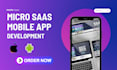 develop micro saas mobile app with subscription and cloud backend