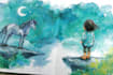 create watercolor children illustration
