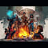 draw your dnd group party illustration