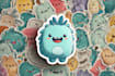 draw cute cartoon character, mascot, stickers