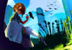 create childrens book illustration in a painterly style
