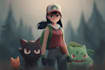 draw you as a pokemon trainer