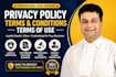 write your website terms and conditions, privacy policy, terms of service