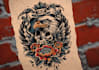 draw american traditional tattoo design