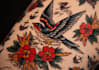 create a rad traditional tattoo design