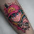 make comic cartoon anime tattoo design
