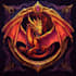draw hand paint fantasy logo