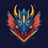 do fantasy game logo with cool unique magic style