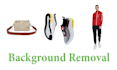 do ecommerce photo editing remove background transparent