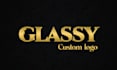 put metallic 3d gold and chrome effect of logo and text
