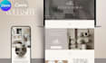 design responsive canva website, canva ugc portfolio, canva landing page design