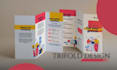 design trifold, bifold design, brochure and catalog