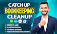 do xero, quickbooks online bookkeeping, cleanup, setup, and bank reconciliation