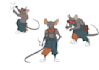 design an original character concept art