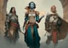 draw dnd character art and oc character