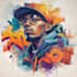 create graffiti pop art canvas designs and murals