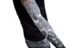 create sleeve tattoo design in geometric style