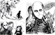 draw a detailed ink illustration