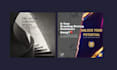 design premium social media brand assets